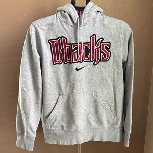 NIKE ❤️🖤 Diamondbacks Hooded Sweatshirt